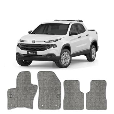 Imagem de Jogo de Tapete Toro Ano 2016 a 2024 Carpete de Luxo (Cinza, 2016 a 2019)