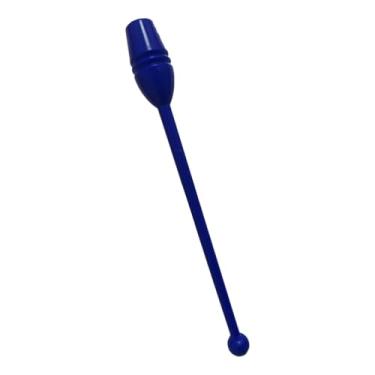 Imagem de rockible Dispositivo de treinamento de bastão de ginástica 13,8'' Barra de ginástica para crianças e adultos Competição, Azul