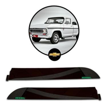 Imagem de Calha Chuva Pick Up Chevrolet A10 D10 C10 2 Portas - Original Acessóri