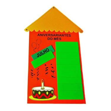 Imagem de Kit Painel Sala De Aula Com Chamada, Calendário, Aniversariante, Ajuda