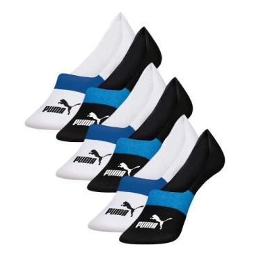 Imagem de 6 Pares De Meias Sapatilha Invisível Cotton Algodão Masculino - Selene