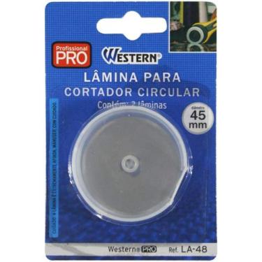 Imagem de Lâminas Para Cortador Circular 45 Mm La-48 Western, Aço carbono