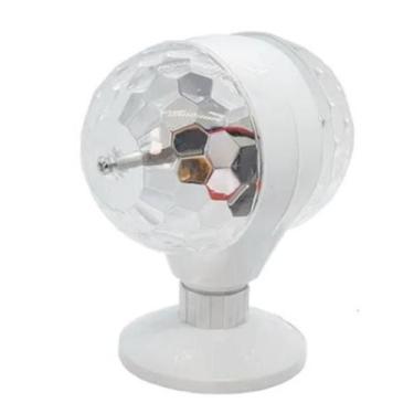 Imagem de Jogo De Luz Bola Maluca Mini Dupla Giratória Festas Globo - A.R Varied