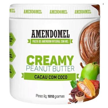 Imagem de Pasta de Amendoim Amendomel 1Kg - Cacau e Coco