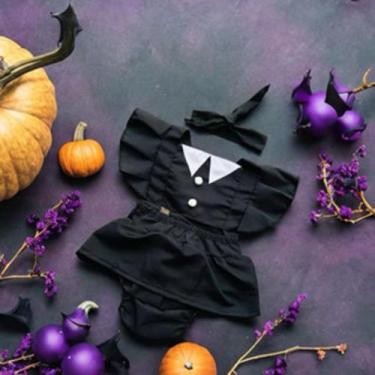 Imagem de Conjunto Romper bebê menina temático mêsversário 3-6 meses - Morais St