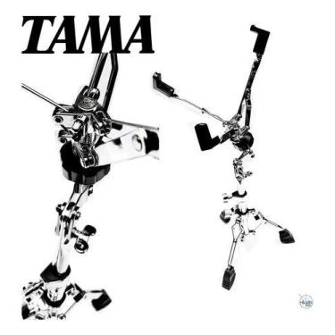 Imagem de Tripé Estante De Caixa Ou Tom De Bateria - Tama Hs40wn