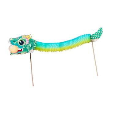 Imagem de Esquirla 4x Chinesa DIY Kits de Material Feitos À Mão Brinquedos Educativos Infantis Acessórios Engraçados para Festas Suprimentos para Artesanato em, Ciano