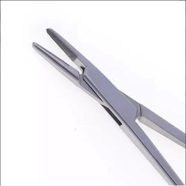 Imagem de Porta Agulha Mayo Hegar Com Videa  Social Instrumentos, 16cm