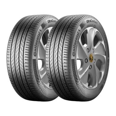 Imagem de Kit 2 Pneus Continental Aro 16 205/55R16 UltraContact 91V FR