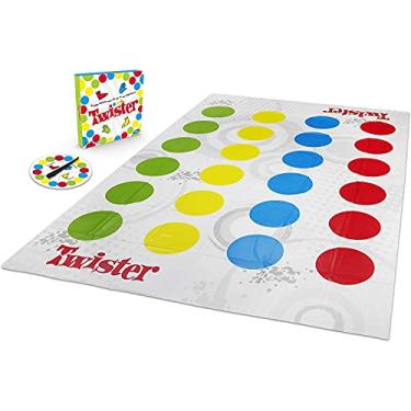 Imagem de Hasbro Gaming, Jogo de Festas, Twister - Novos Movimentos, Jogo de Equilíbrio, 2 Jogadores ou Mais - A partir de 6 Anos