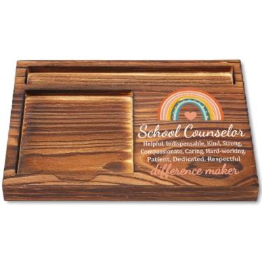 Imagem de Porta-notas adesivas para conselheiro escolar, presentes de agradecimento ao conselheiro escolar, presentes de agradecimento ao conselheiro escolar, decoração de escritório, suportes autoadesivos para