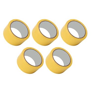 Imagem de Fita de Marcação de Piso de 5 Unidades, Fita Adesiva Multifuncional de Piso de 5 Cm de Largura para Linha de Marcação de Quadra de Tênis de Basquete, Vôlei, Campo de Competição