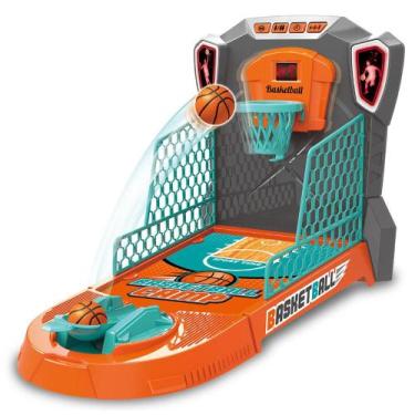 Imagem de Jogo Mini Basquete Arremesso Livre Placar Eletrônico - Dm Toys 6806