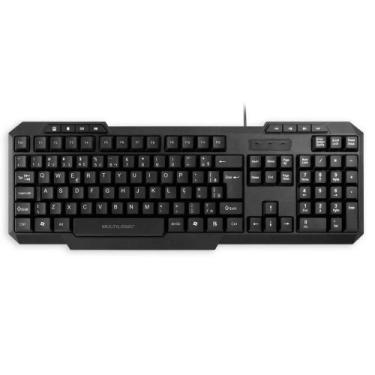 Imagem de Teclado Usb Multilaser Preto - TC206, Preto