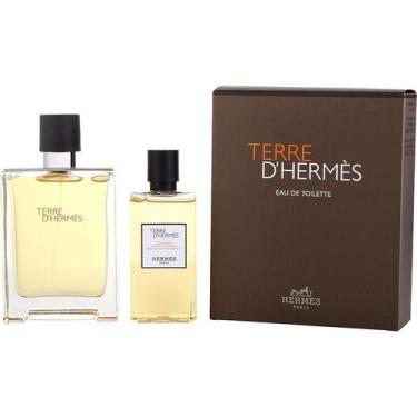Imagem de Perfume Masculino Hermes Terre D'Hermes Edt Spray 100 Ml&Gel De Banho 