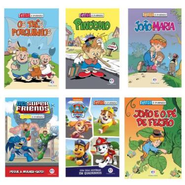 Imagem de Kit Livros Gibi é Diversão para Meninos - Ciranda Cultural