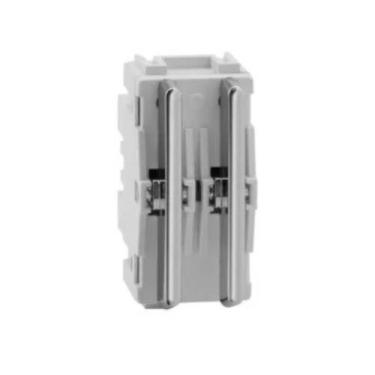 Imagem de Modulo Interruptor 2 Tecla Paralelo Simples Cromada Novara - Dicompel