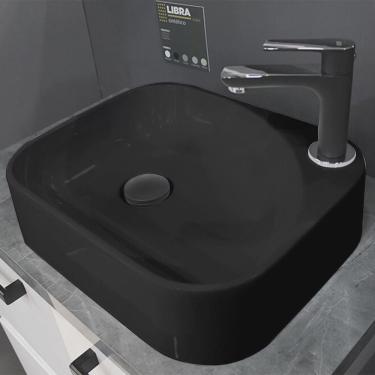 Imagem de Cuba para Banheiro em Mármore Sintético Libra Cozimax