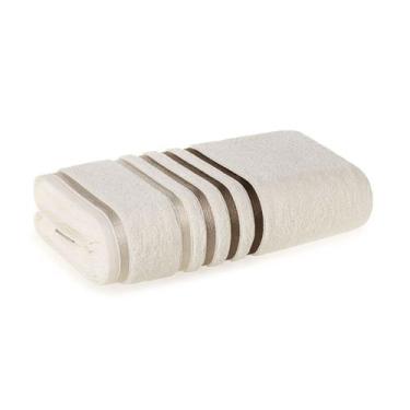 Imagem de Toalha De Rosto Karsten Lumina Fio Penteado 500g/m² Antipilling, Greig