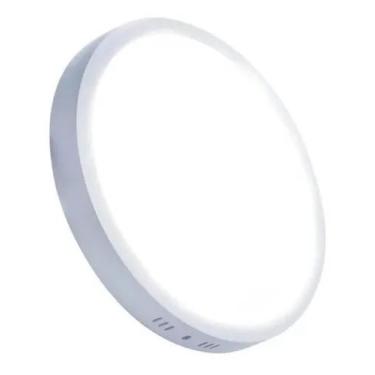 Imagem de Painel Led Sobrepor Redondo 24W Branco quente 3500k/Branco frio 6500k 