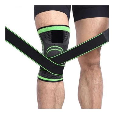 Imagem de Joelheira Protetora Articulada Suporte com Faixa Ajustável - Adulto