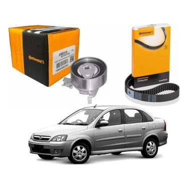 Imagem de Kit Correia Dentada Tensor Corsa Novo Sedan 1.8 2003 A 2009 - ContiTec