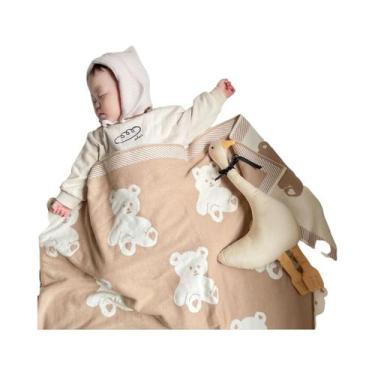 Imagem de Boneca de Girafa de Lona para Bebê - Travesseiro de Conforto com Algod