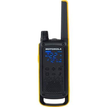 Imagem de Walkie Talkie Talkie Motorola T470 - 56 Km - 18 Canais - Preto E Amarelo