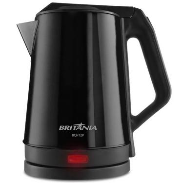 Imagem de Jarra Eletrica Britania Bch12p 1.500 Watts 1.9 Litros 220v ~ 50/60 Hz - Preta
