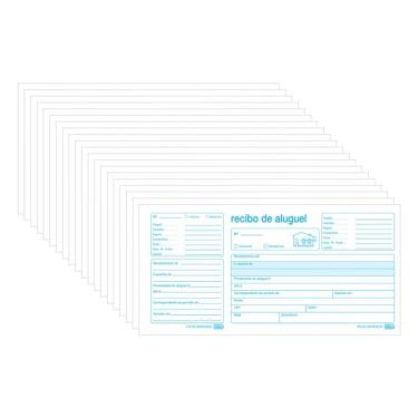 Imagem de Recibo De Aluguel C- Canhoto Tilibra - 50 Folhas C- 20 Unidades