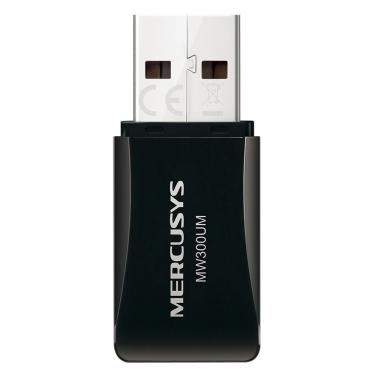 Imagem de Adaptador Usb Wireless Mercusys Mw300um 300mbps Mini