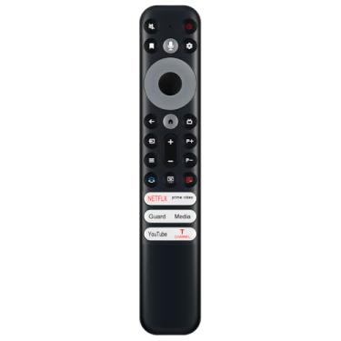 Imagem de Allimity Substituição do controle remoto de voz RC902V FMR1 para TCL HD Android Smart TV 75C635K 65C635K 55C635K C635 Series 40A325 75C639 55R635 65R635 32S6500S 32A325 32A325 32A325 23 32 S6800