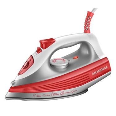 Imagem de Ferro de Passar à Vapor FVN01 Mondial  Branco 127V, 110V