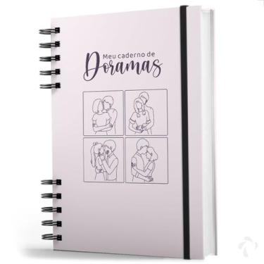 Imagem de Nisti Print Caderno Diário de Doramas Para Resenhas Forever Rosa, ROSA