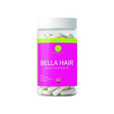 Imagem de Bella Hair - Biotina Vitamina B7 - Cabelo/ Pele E Unha 60 cápsulas - S