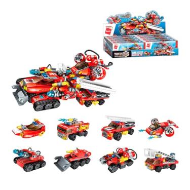 Imagem de Keepplay Bloco de Montar Set The Legend of Chariot Bombeiros