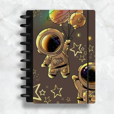 Imagem de Caderno de disco astronauta 8 discos - soul disc, TEMA7