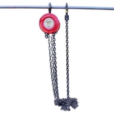 Imagem de Talha Manual E Profissinal De Corrente De Aço 3Ton - 97833 - - Brand