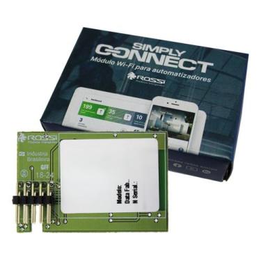Imagem de Módulo Wi-Fi Simply Connect Motor Portão Abertura Inteligente Rossi