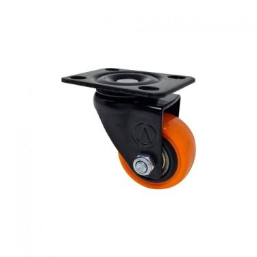 Imagem de Rodinha Rodizio Giratório De Pvc Moveis E Carrinhos 1.5/8