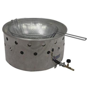 Imagem de Tacho a Gás Inox 6 Litros Metal Brey TF - 06