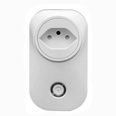Imagem de Tomada Inteligente Sem Fio Wifi Home Assistente Virtual - Hamy