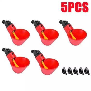 Imagem de KIT Bebedouros Automáticos para Aves, Codorna, Frangos e Pintinhos-Kit