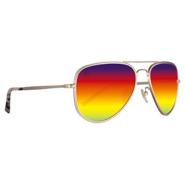 Imagem de Blenders Eyewear Série A – Óculos de sol polarizados estilo aviador – 100% de proteção UV – para homens e mulheres – Arizona Sun