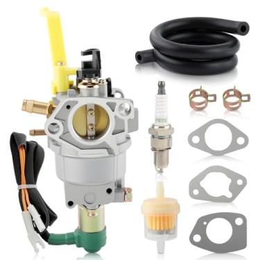 Imagem de Gerador de carburador Huayi H07552 H07553 Apto para Firman T07571 T07573 Tri Fule Generator 6900 7500 8450 9400 Watt 439CC Substitui 375715509 380723515 49CC 0.131 000.16