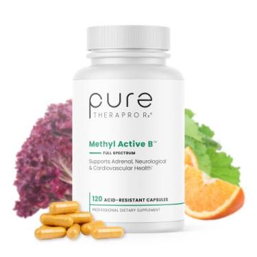 Imagem de Suplemento Pure Therapro Rx Methylated B Complex, fornecimento de 2 me