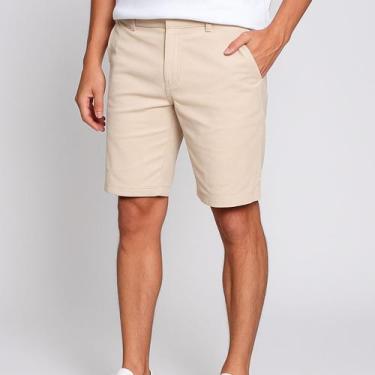 Imagem de Bermuda Sarja Colorida Masculina Alfaiataria Sport Elastano Diversas C