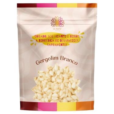 Imagem de Gergelim Branco Despeliculado Premium | Marca Ca.Nuts (500g)