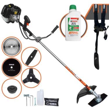 Imagem de Cortador de Grama Terra GRH-520 À Gasolina 52cc 2,5HP 6.500rpm Roçadei