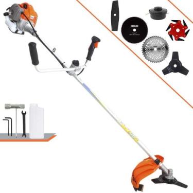 Imagem de Aparador de Grama Vulcan VR430P À Gasolina 43cc 1,7HP 10000rpm Roçadei